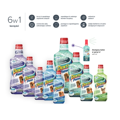 Recovet Dental Fresh Kamień Osad 237ml