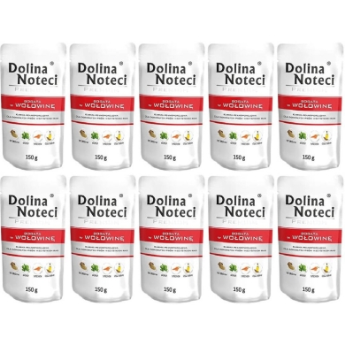 Dolina Noteci 10 x saszetka 150g wołowina