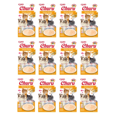 Inaba Churu 12 x opakowanie 56g kurczak EU103