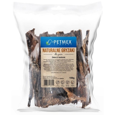 Petmex żwacz barani 100g