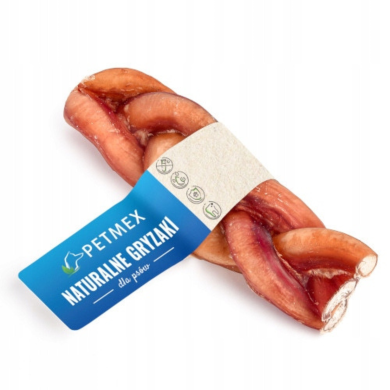 Petmex penis wołowy warkocz 15cm